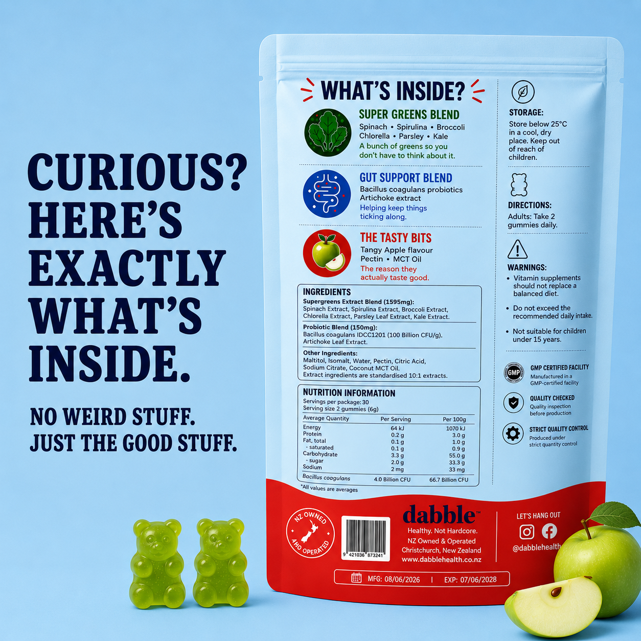Super Greens Gummies.