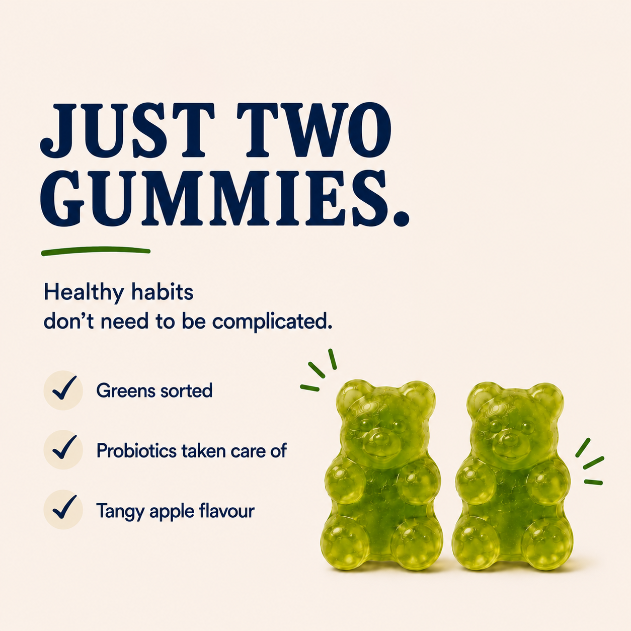 Super Greens Gummies.