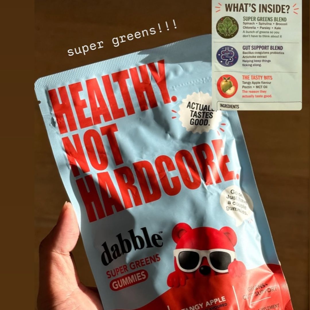 Dabble daily nutrition gummies lifestyle image