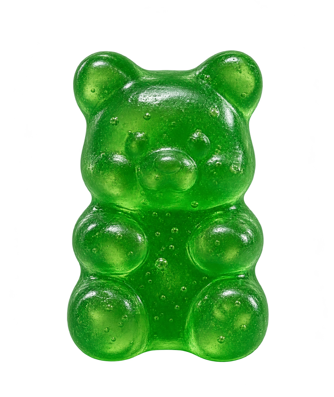 Dabble green gummy bear